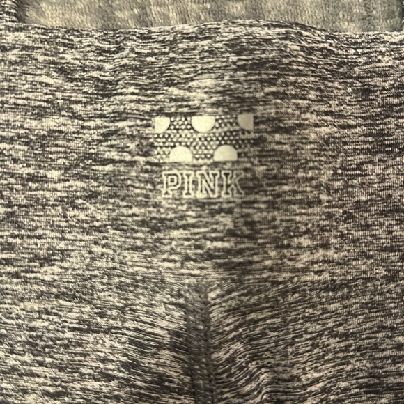 Pink Ultimate Grey Leggings Sz. MD Highrise - Picture 3 of 6